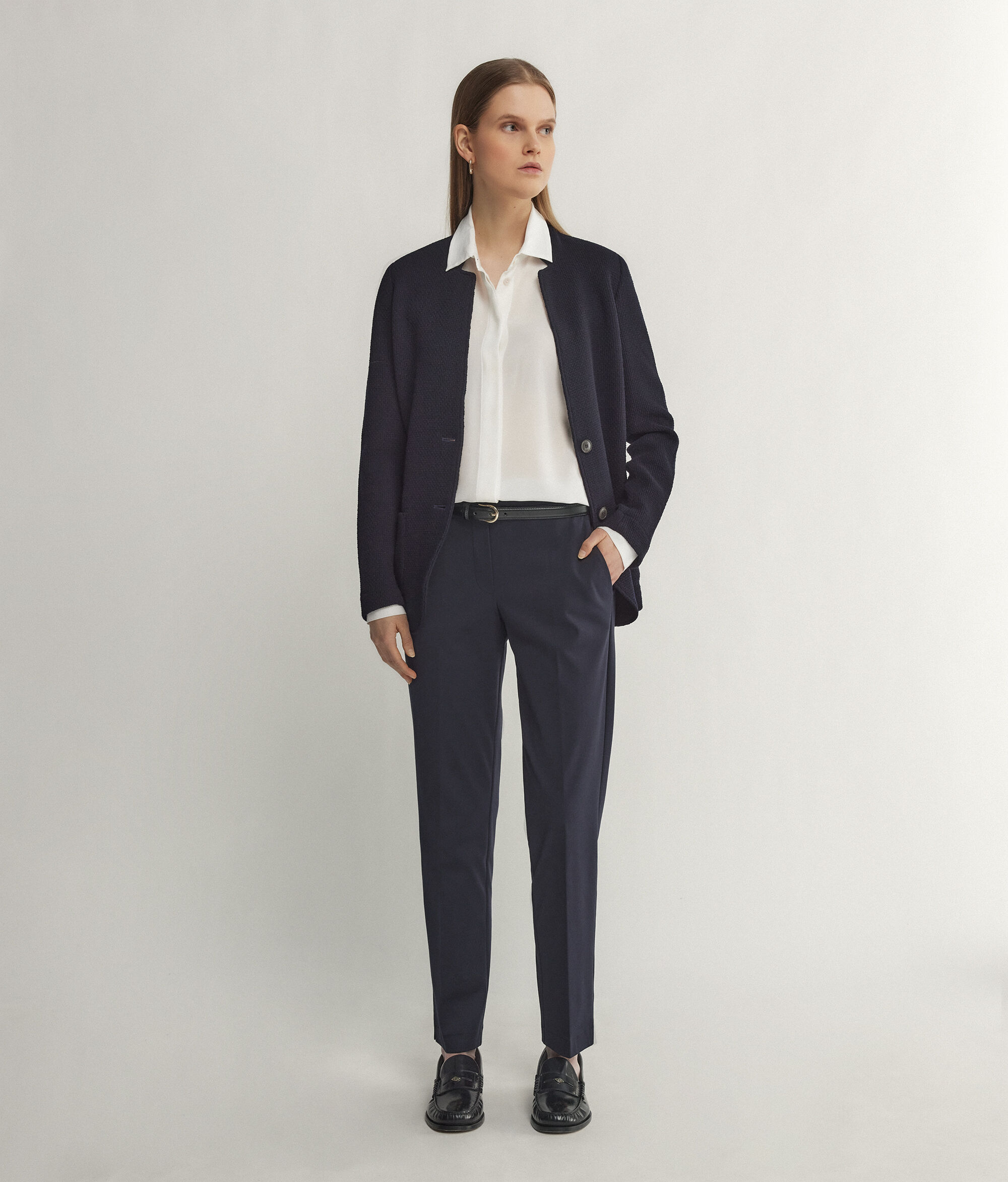 Cotton Cigarette Pants