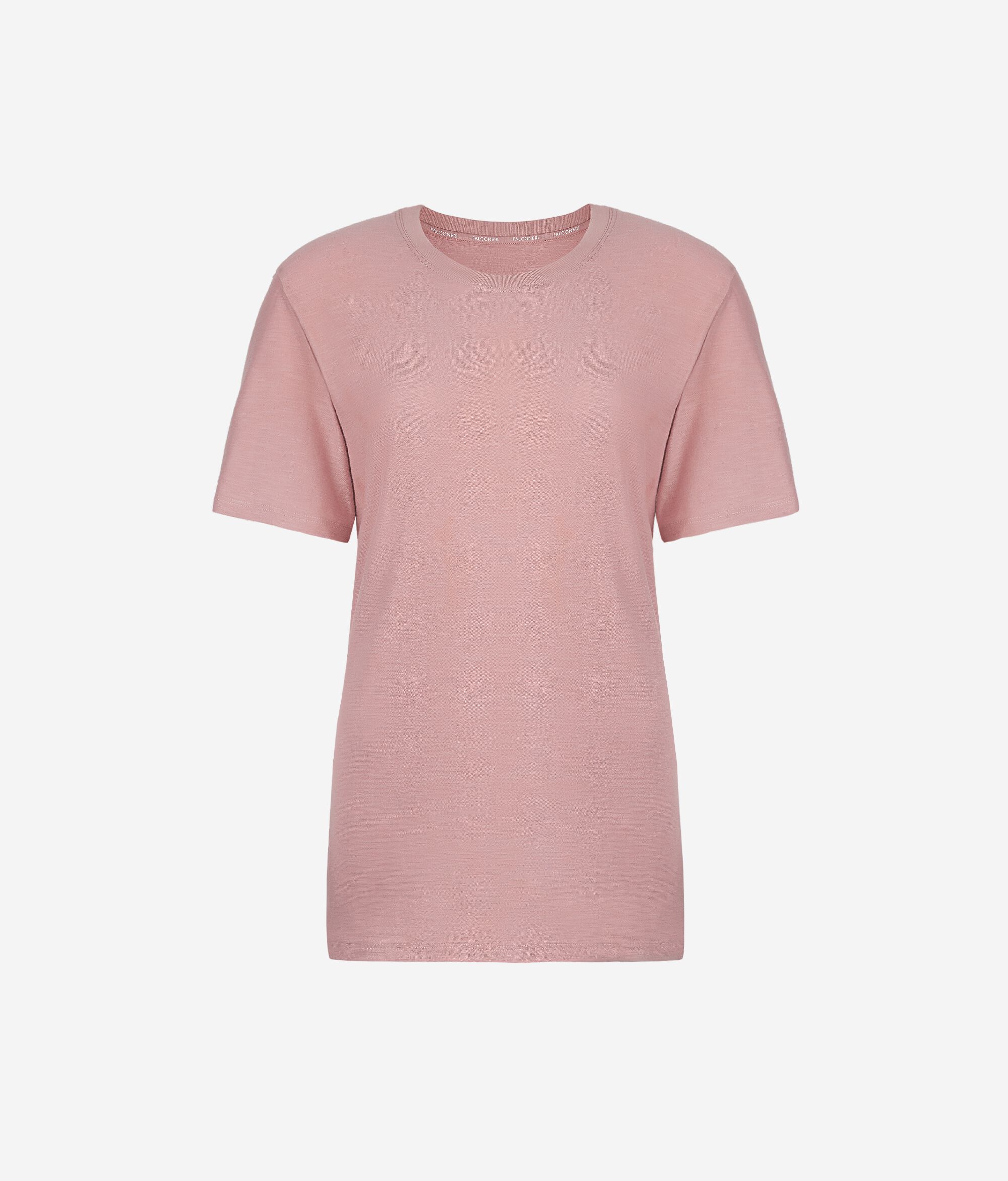 Short-Sleeved Round-Neck Cotton T-Shirt
