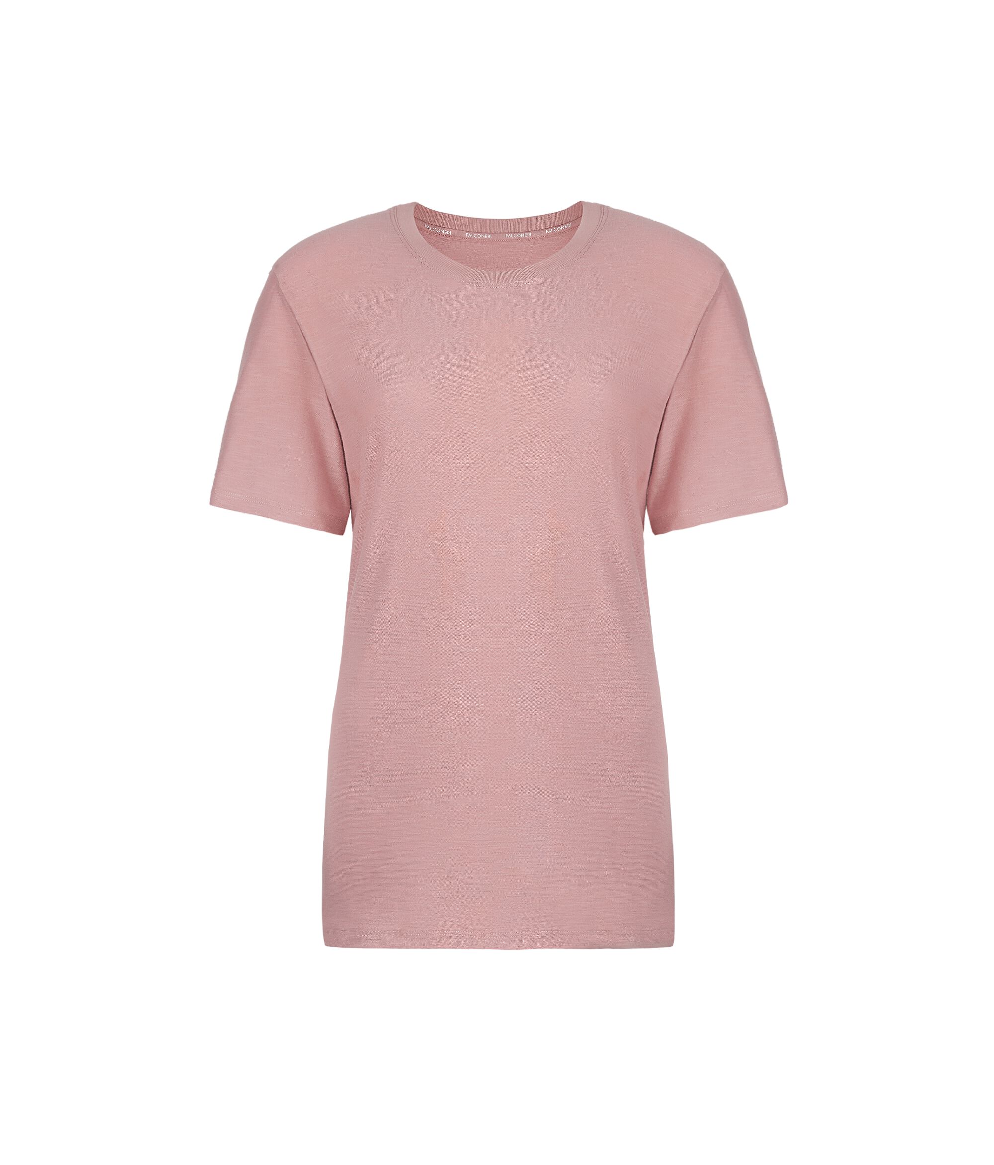 Short-Sleeved Round-Neck Cotton T-Shirt