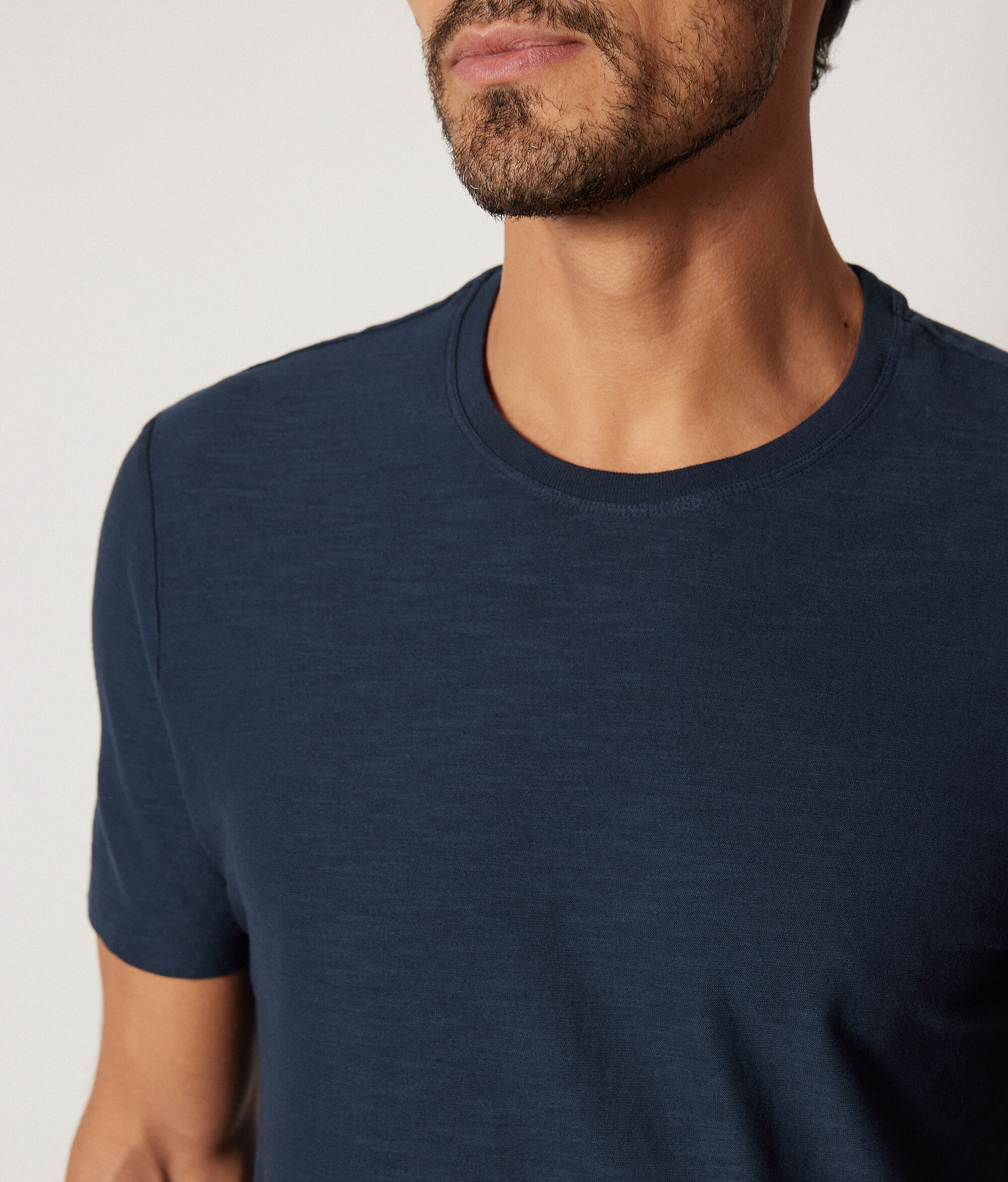 T-shirt en coton torsadé