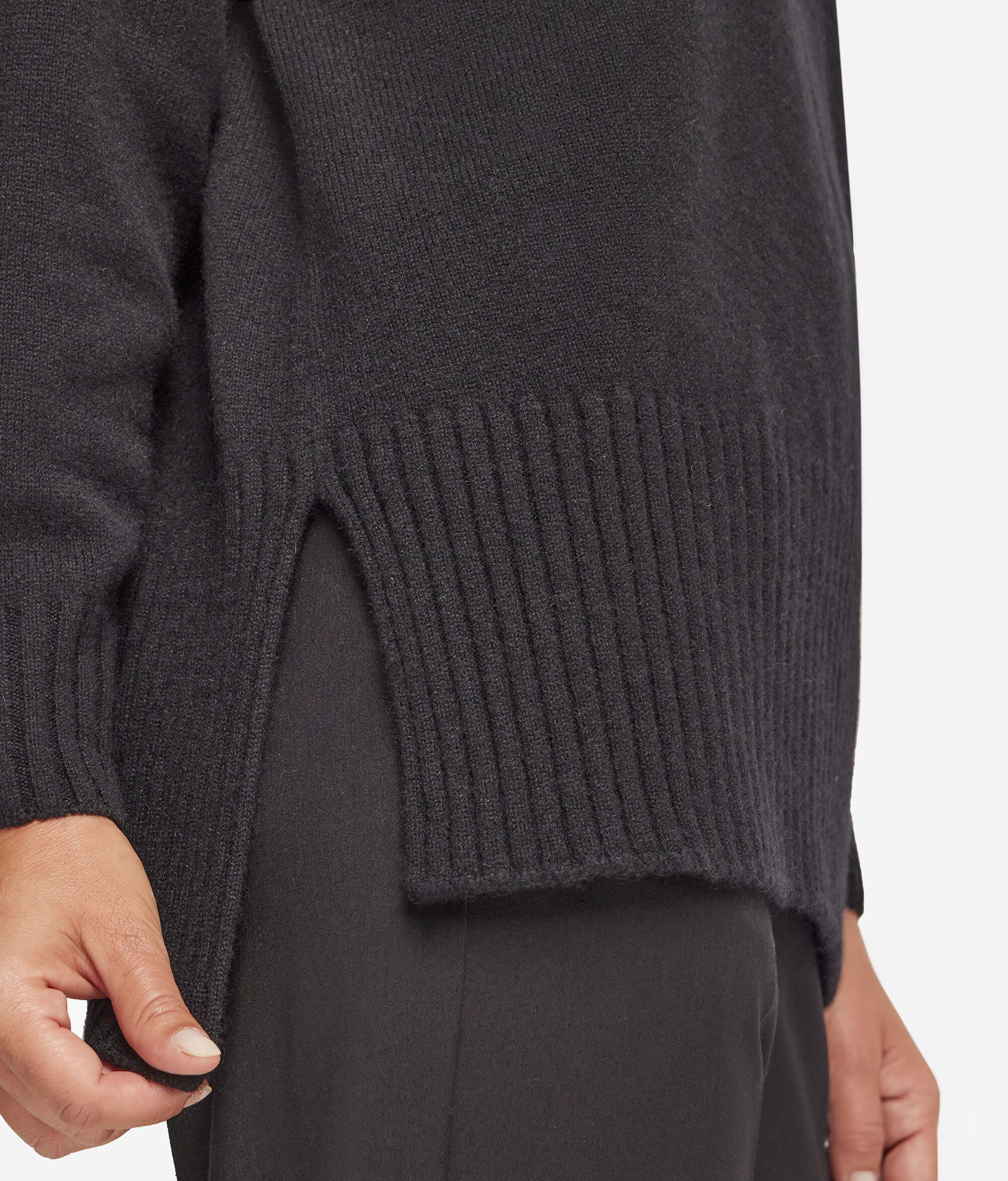 Ultrasoft Cashmere Turtleneck Maxi Jumper