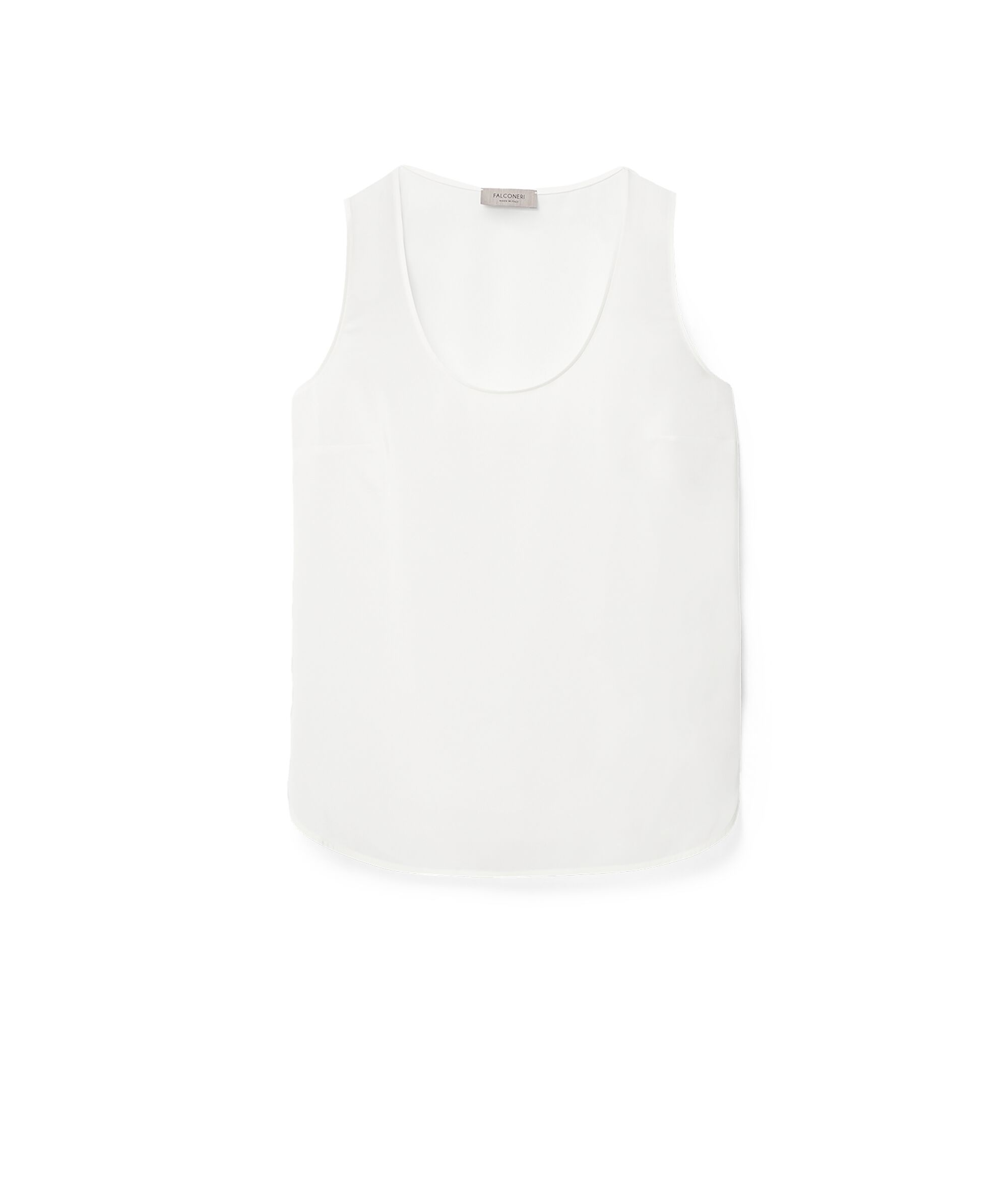 Wide-Neck Silk Camisole
