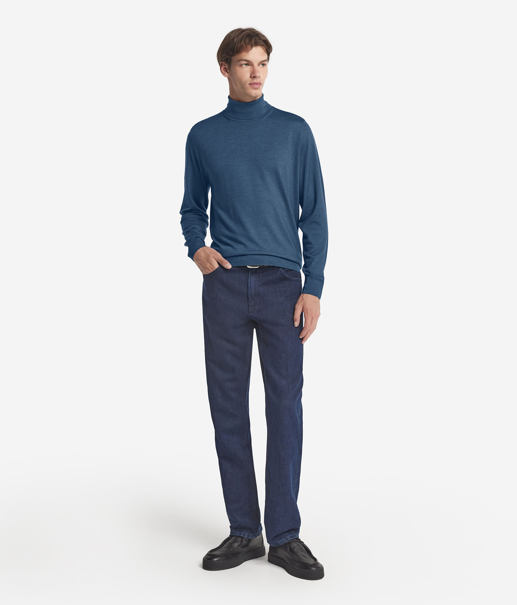 Ultrafine Cashmere Turtleneck Jumper