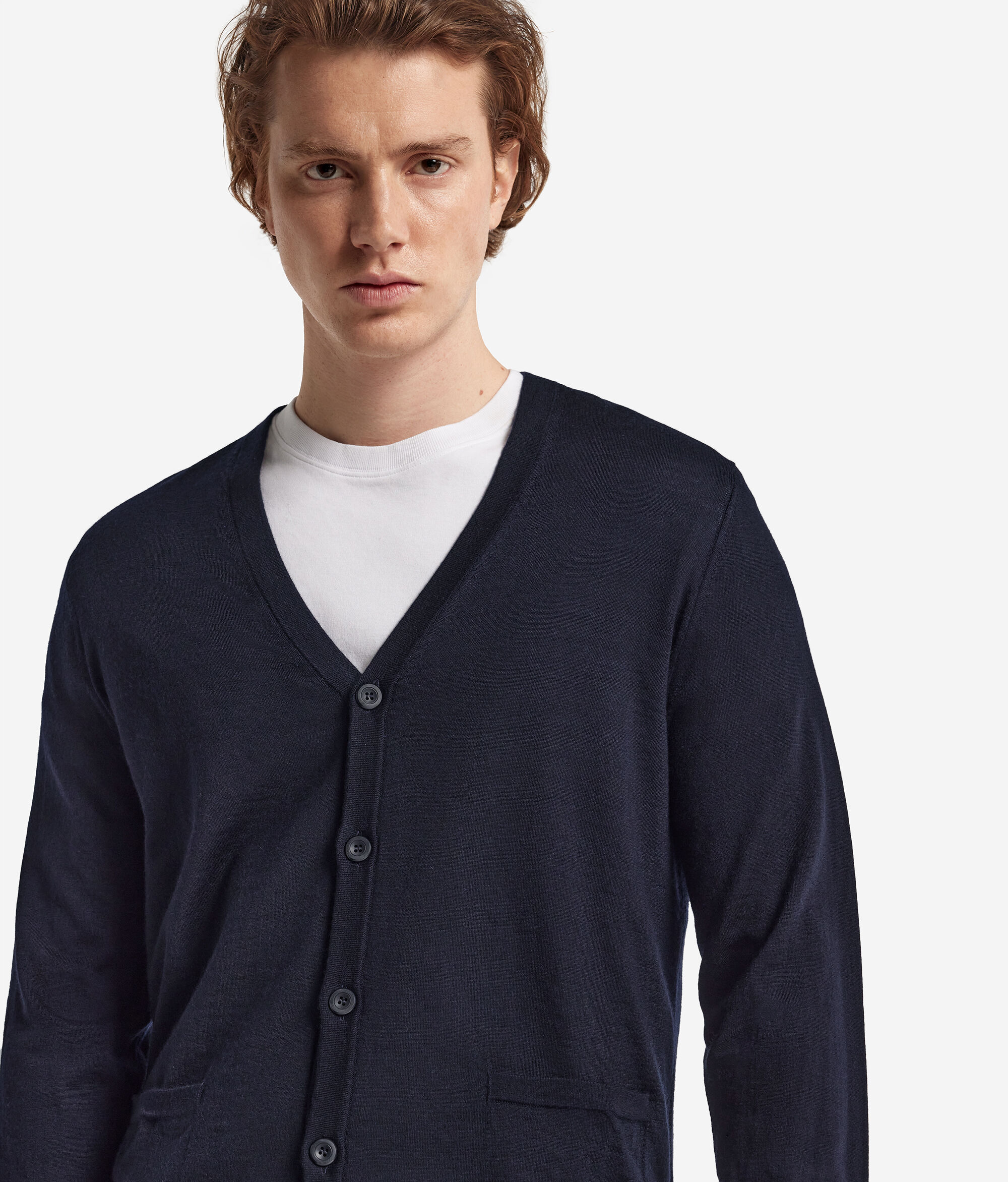 Ζακέτα από Cashmere με Κουμπιά