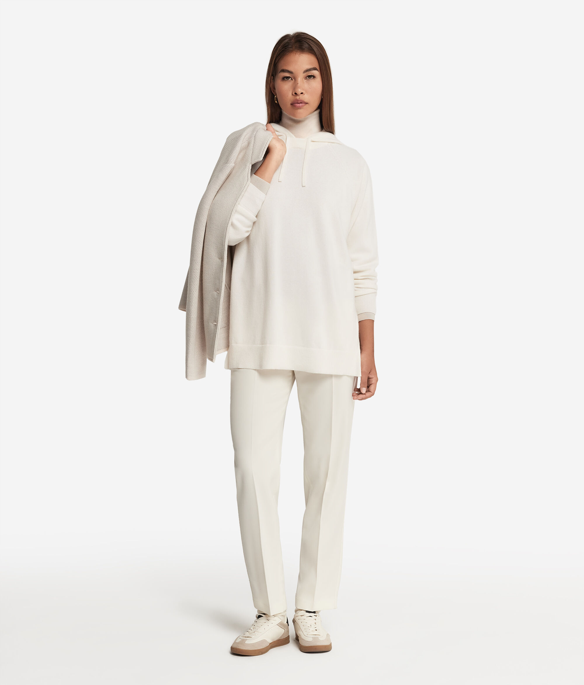 Ultrasoft Cashmere Hooded Sweatshirt